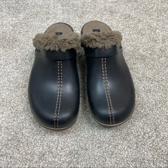 Crocs Cobbler Eva Faux Fur Clog Mules - Picture 2 of 6